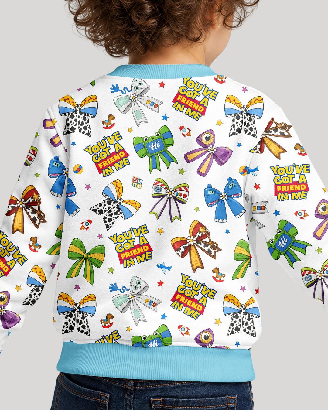 Sudadera de cuello redondo Bamboo Template