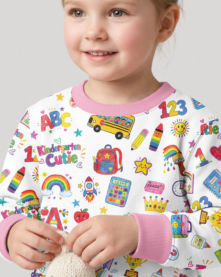 Kindergarten Cutie Bamboo Crewneck Sweatshirt