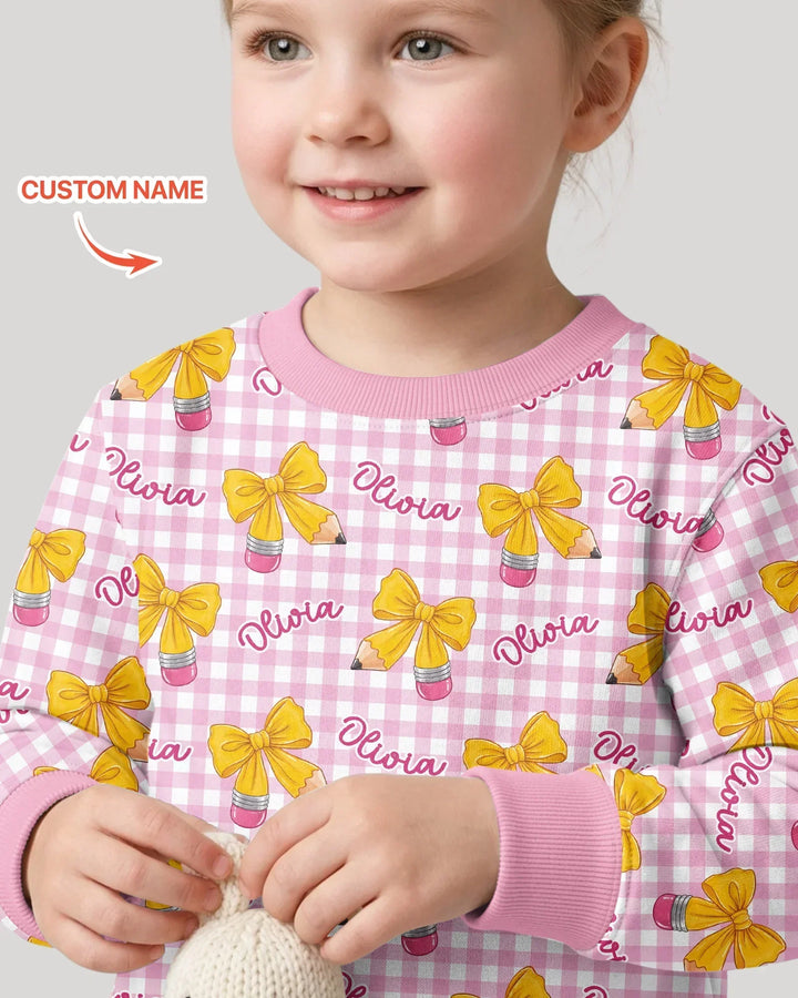 Sudadera de cuello redondo de bambú con plantilla personalizada