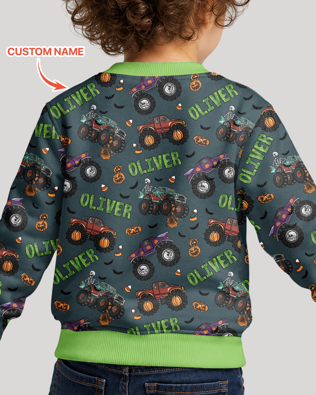Maßgeschneiderter Bambus Rundhals-Sweatshirt