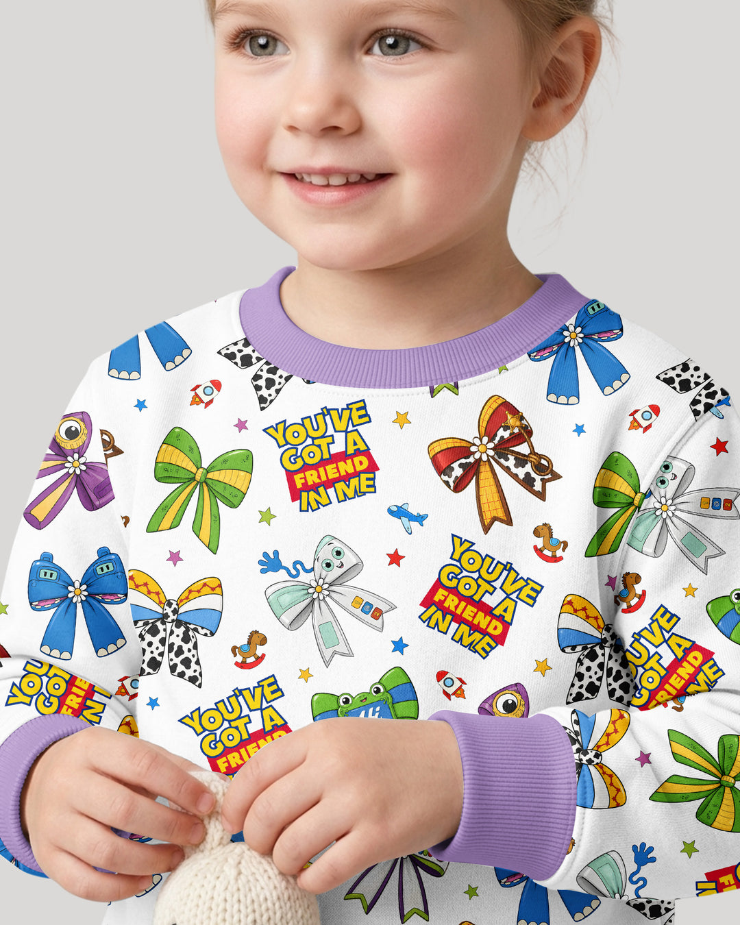 Sudadera de cuello redondo Bamboo Template