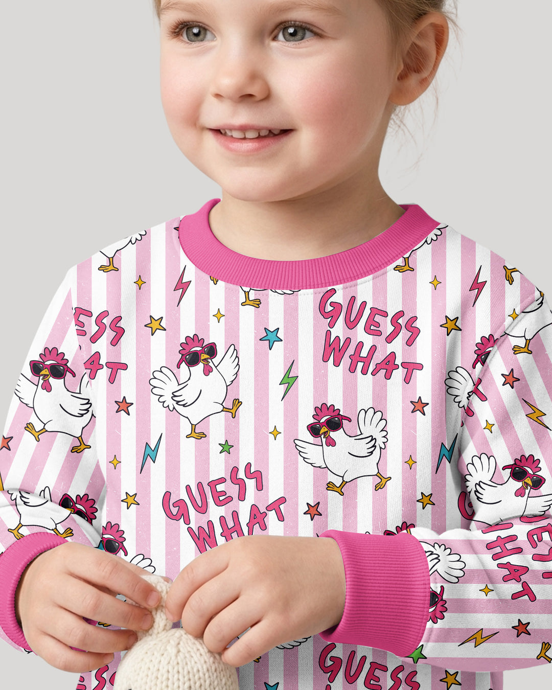 Guess What Chicken Butt! Bamboo Crewneck Sweatshirt