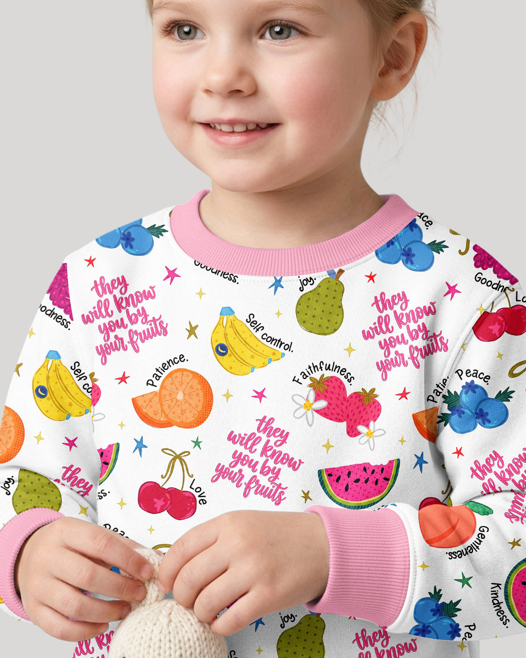 They Will Know You By Your Fruits Bamboo Crewneck Sweatshirt