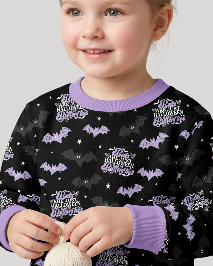 Halloween Butterflies Bamboo Crewneck Sweatshirt
