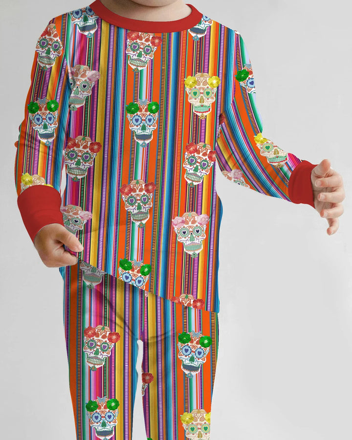 Conjunto de pijama de dos piezas de manga larga Cinco De Mayo Sparkle
