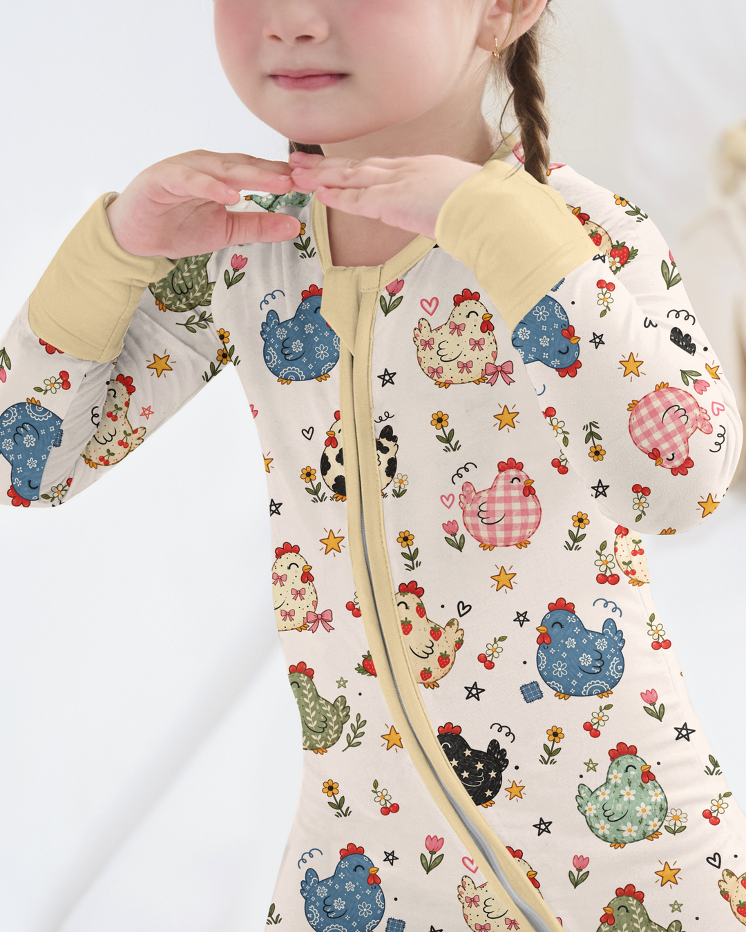 Chicken Lover Bamboo Convertible Zippy