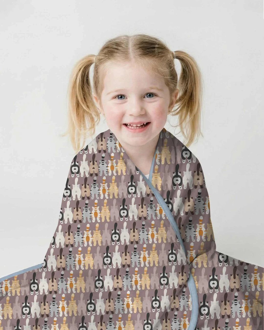 Cheeky Tails Bamboo Blanket
