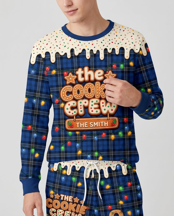 The Cookie Crew Custom Name Bamboo Men's Pajama Set