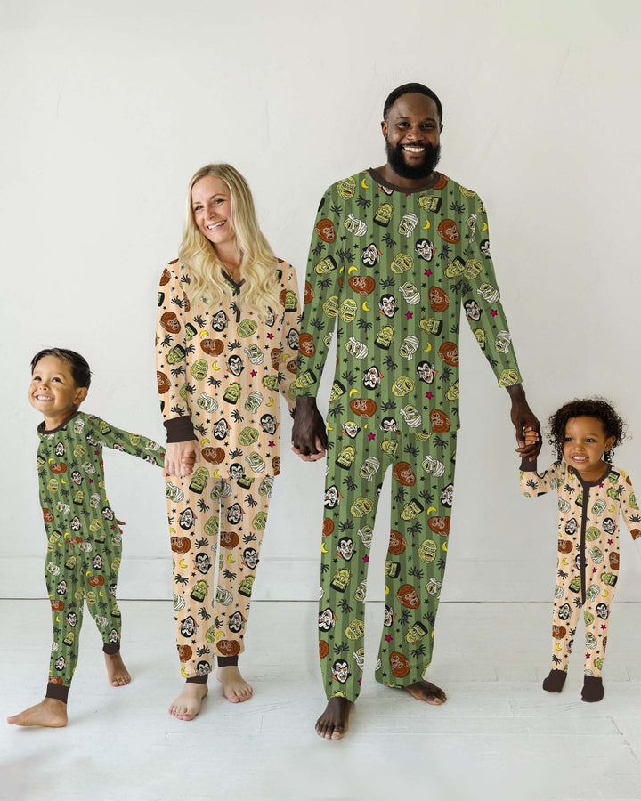 Creepy Crew Family Matching Bamboo Convertible Zippy