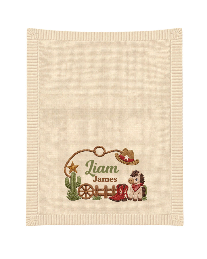 Cow Baby Cotton Blanket