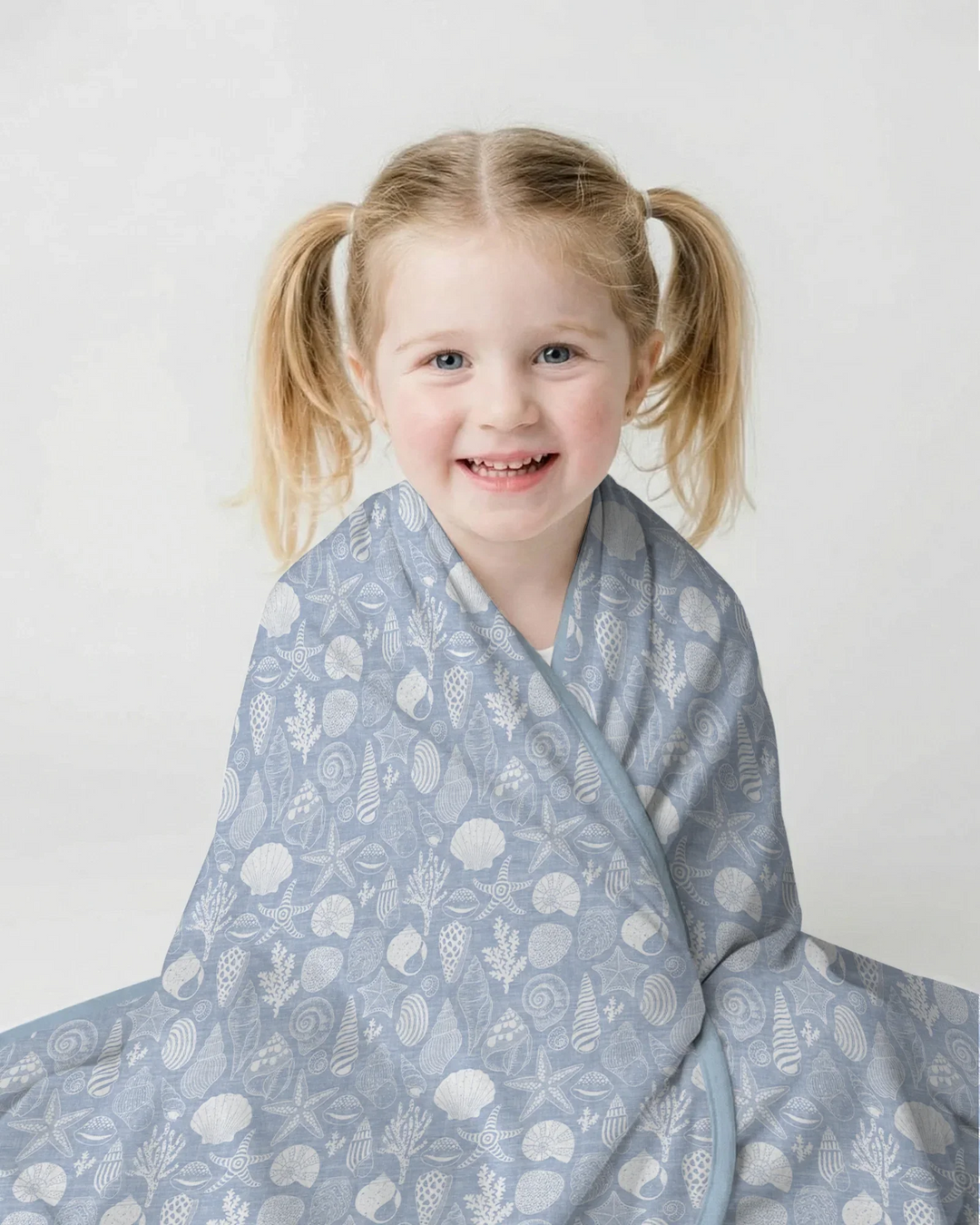 Coastal Treasures Bamboo Blanket