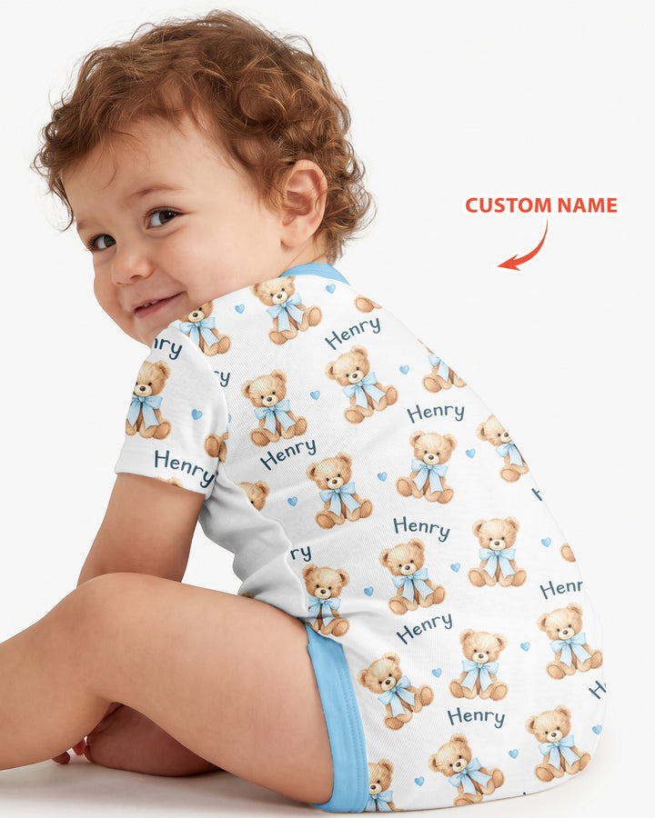 Grandma/... Loves Me Beary Much Personalized Bamboo Bodysuit