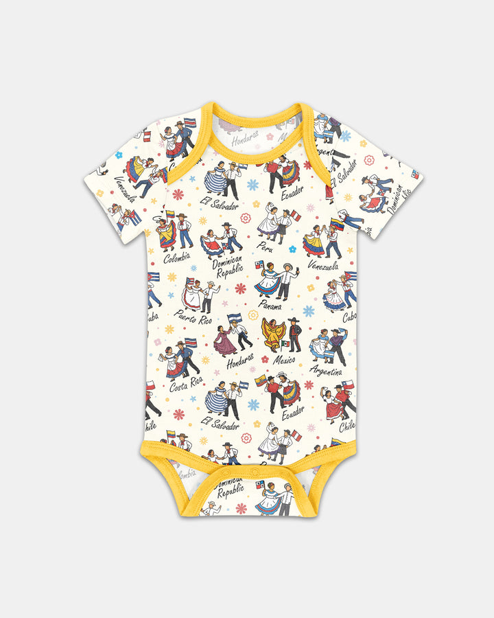 Gerippte Babykleidung mit individuellem Foto - Weich &amp; Skizzenhaft