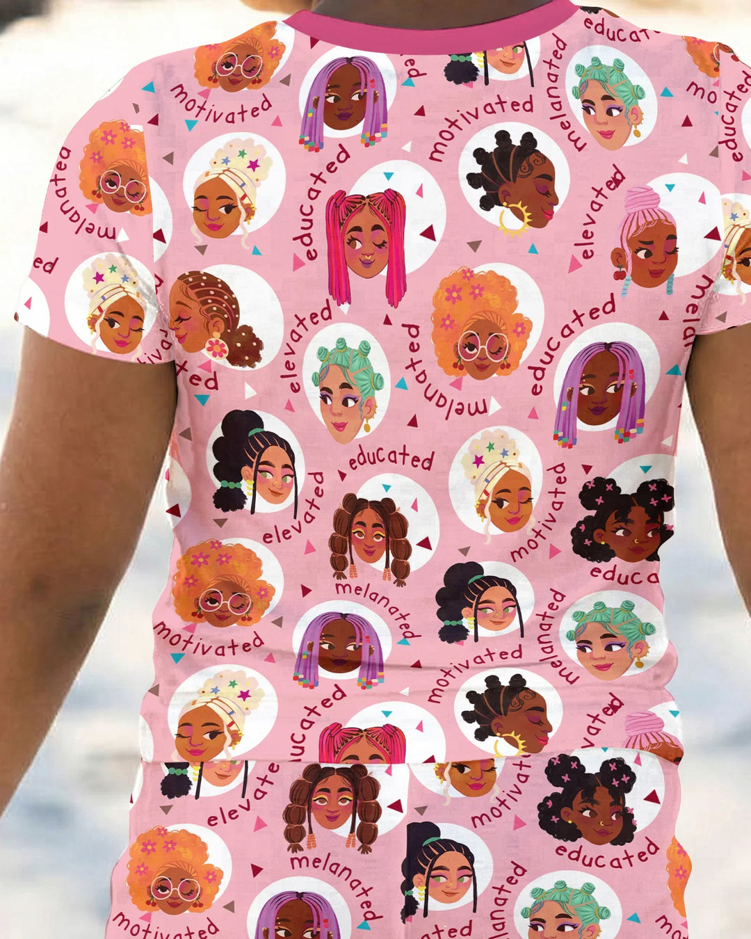 Little Queens Two Piece Short Sleeve Shorts Pajama Set