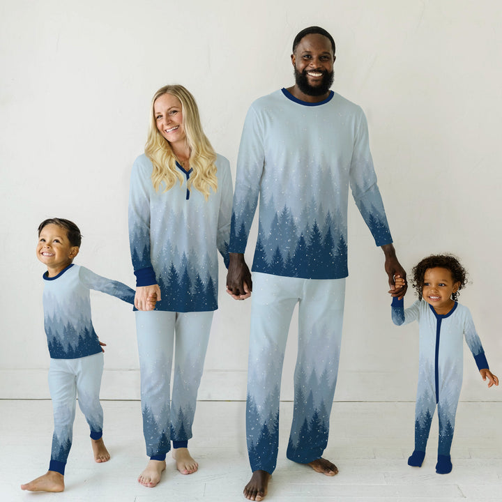 Winter Forest Men's Pajama Set