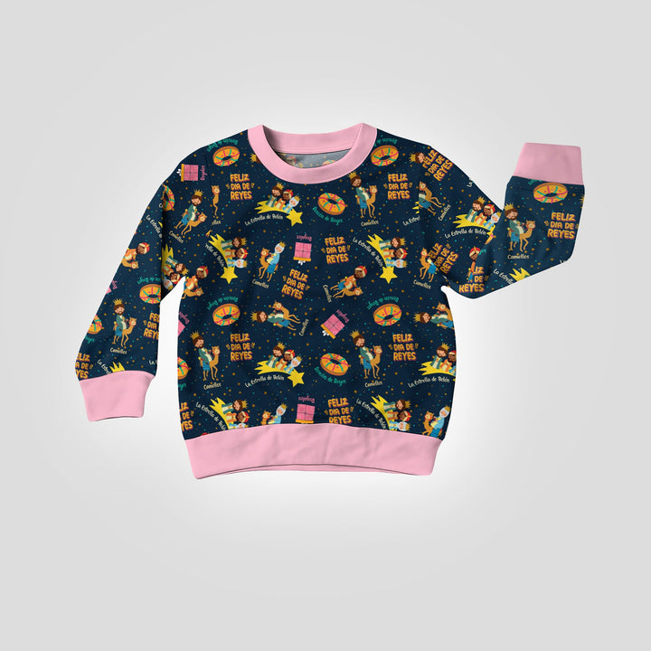 Feliz Dia de Reyes Crewneck Sweatshirt