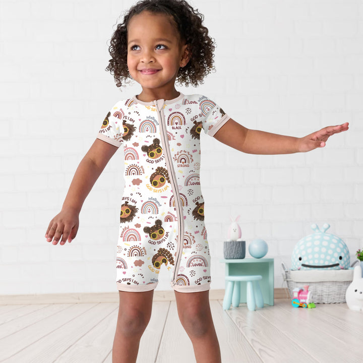 Afro African American Girl Shorty Zippy