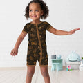 Black History Alphabet Bamboo Shorty Zippy