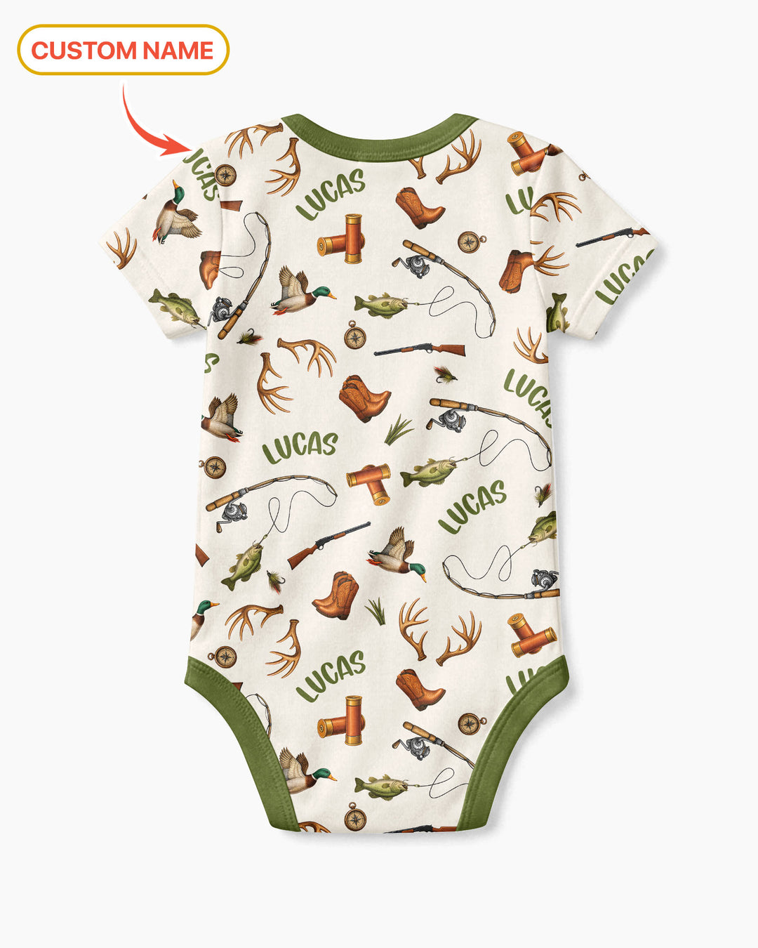 So God Made A Southern Boy Custom Name Bamboo Bodysuit