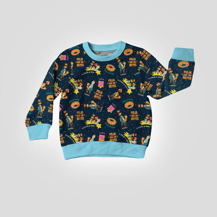 Feliz Dia de Reyes Crewneck Sweatshirt