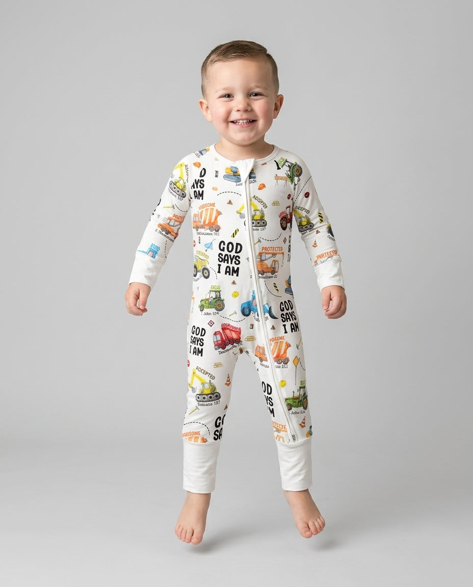 God Says I Am Boy Convertible Zippy