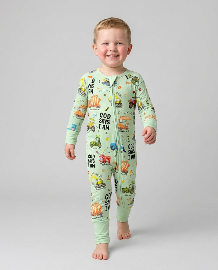 God Says I Am Boy Convertible Zippy