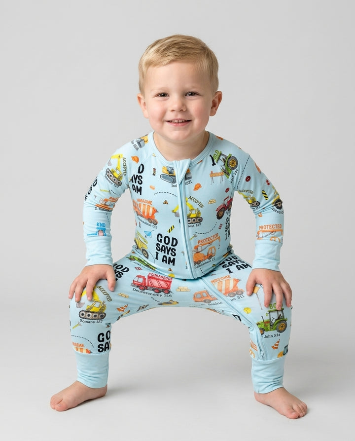 God Says I Am Boy Convertible Zippy