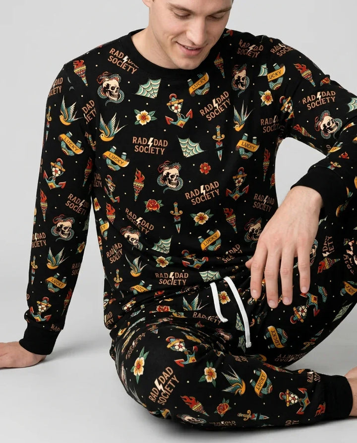 Vorlage Herren-Pyjama-Set