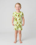 Father and Son Turtle Bamboo Two Piece Short Sleeve Shorts Pajama Set