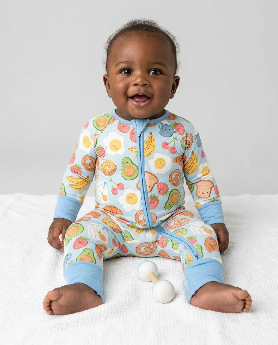 Breakfast Buddies Family Matching Bamboo Convertible Zippy