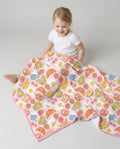 Breakfast Buddies Family Matching Bamboo Blanket