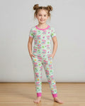 Turtley Over It Family Matching Bamboo Two Piece Short Sleeve Pajama Set