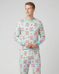 Turtley Over It Family Matching Bamboo Men's Pajama Set