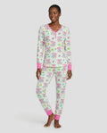 Turtley Over It Family Matching Bamboo Women Pajama Set