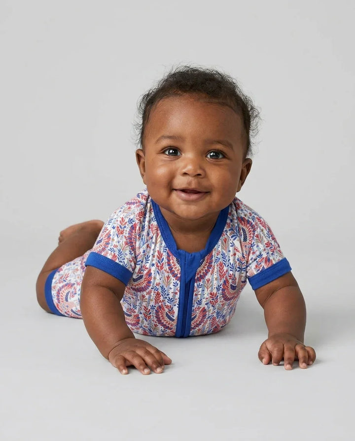 Patriotic Eagle Bamboo Shorty Zippy