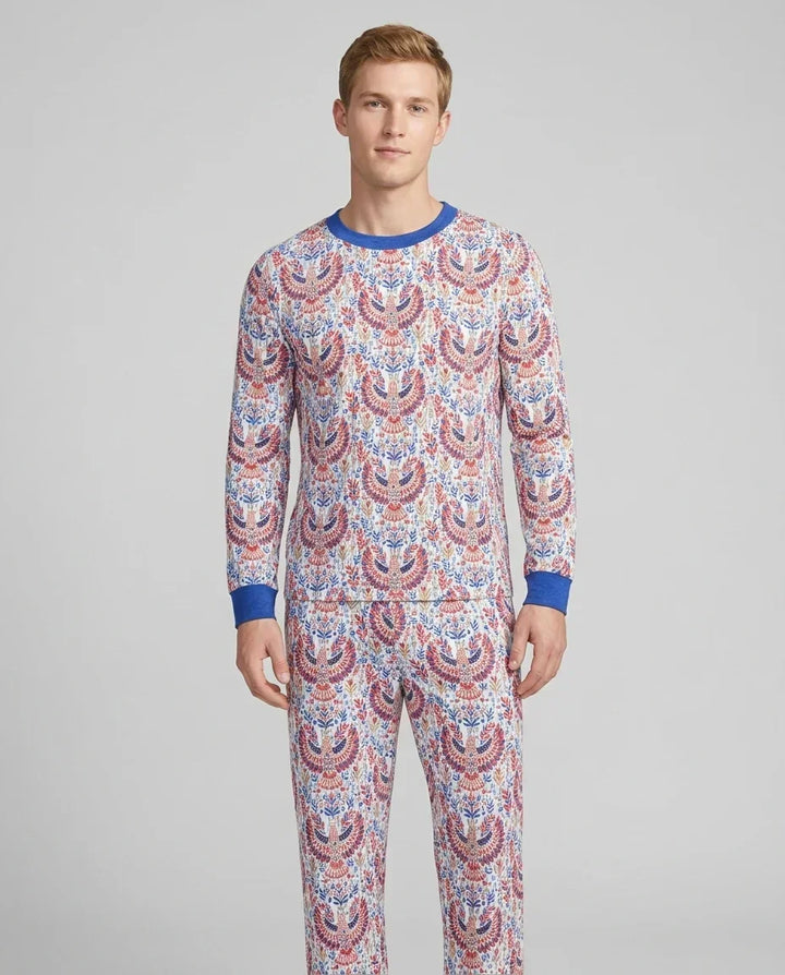 plantilla Conjunto de Pijama de Bambú para Hombre