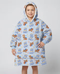 Benutzerdefinierter Bambus-Deckenhoodie (Vorlage)