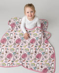Doodle School Days Bamboo Blanket