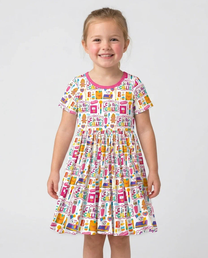Vorlage Bambus Twirl Kleid