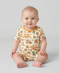 'Tis The Season Bamboo Two Piece Short Sleeve Shorts Pajama Set