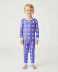 Brushing Teeth Bamboo Two-Piece Short Sleeve Pajama Set