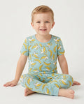 Bananas Bamboo Two Piece Short Sleeve Pajama Set