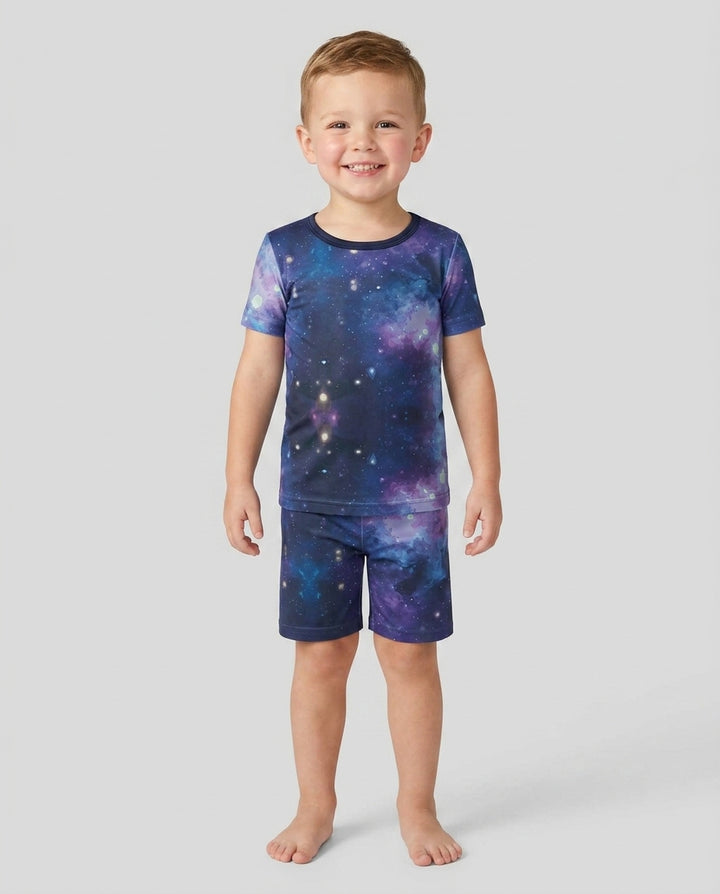 Nebula Bambus Zweiteiler Kurzarm Shorts Pyjama Set