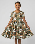 Camping Jesus Loves Me Bamboo Twirl Dress