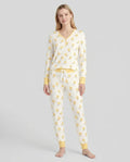 Vorlage Bambus Damen Pyjama Set