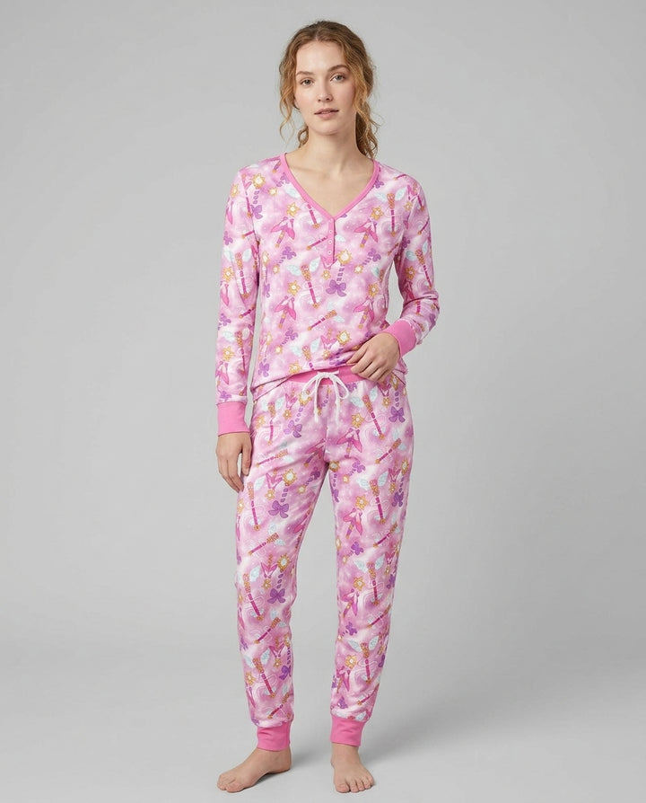 Vorlage Bambus Damen Pyjama Set