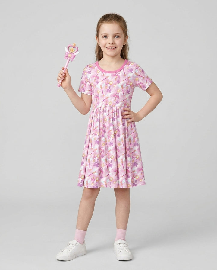 Vorlage Bambus Twirl Kleid