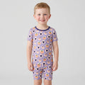Boo Crew Bamboo Two Piece Short Sleeve Shorts Pajama Set