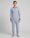 Pumpkin Toile Family Matching Bamboo Men's Pajama Set
