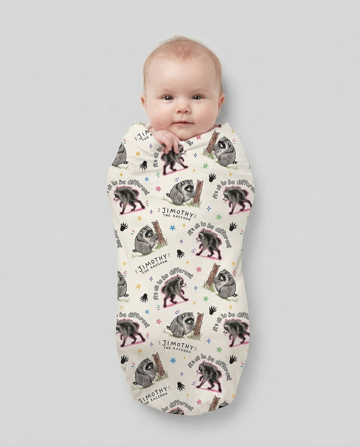 It's Okay to be Jimothy Swaddle Blanket